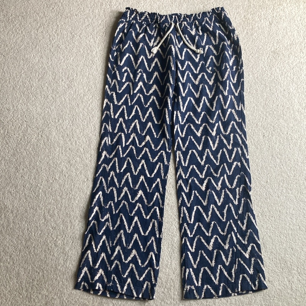 Kiss & cry linen blend pants